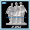 Large Garden Decoration Carved White Marble Statuary